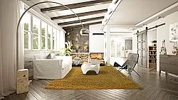 Koberce s dlhým vlasom - Zoe (okrová)