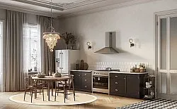 Kruhový koberec (sisal) - Agave (slonová kosť)