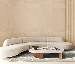 Koberec na interiér a exteriér - Sylvaine (béžový)