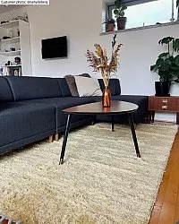 Koberce s dlhým vlasom - Cudillero (žltá)