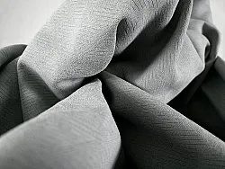 Záclony - Záclona blackout Isolde (strieborná)