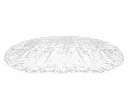 Oválny koberec z viskózy - Jodhpur Špeciálna Luxusná Edícia (offwhite)