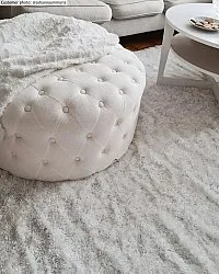 Koberce s chlpatým povrchom - Cosy (biela)