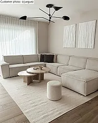 Vlnený koberec - Hamilton (biely)