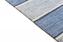 Koberec z kusov - Julia (modrý)