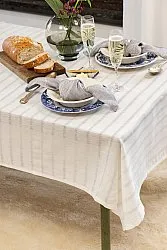 Obrus z ľanu Juni (offwhite)