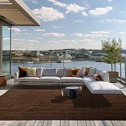 Jutový koberec - Amasia (hnedý)