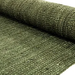 Jutový koberec - Amasia (vojenská zelená)