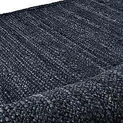 Jutový koberec - Amasia (tmavomodrá)