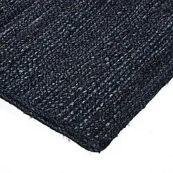 Jutový koberec - Amasia (tmavomodrá)