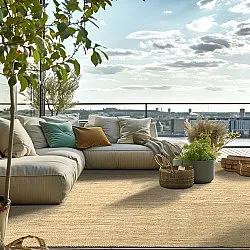 Jutový koberec - Amasia (prírodný)