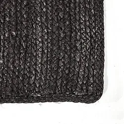 Jutový koberec - Amasia (čierny)