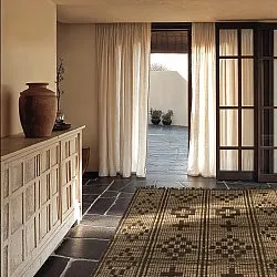 Jutový koberec - Daria (hnedý)