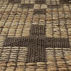 Jutový koberec - Daria (hnedý)