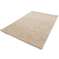 Jutematta - Howrah Braided Jute (natur/vit)