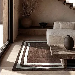 Jutematta - Jessore (brun/vit)