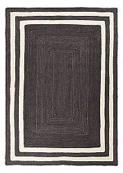 Jutematta - Jessore (mörk taupe/vit)