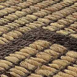 Jutový koberec - Kavita (hnedý)