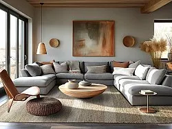 Jutový koberec - Lara (jutový)