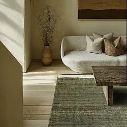 Jutematta - Senaki (militärgrön/vit)