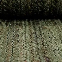 Jutematta - Senaki (militärgrön/vit)