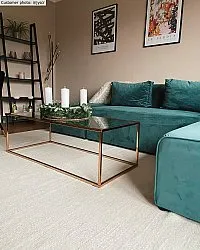 Vlnený koberec - Hamilton (biely)