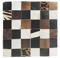 Puzdro na vankúš z hovädzej kože 45 x 45 cm