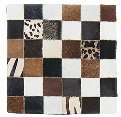Puzdro na vankúš z hovädzej kože 45 x 45 cm