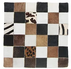 Puzdro na vankúš z hovädzej kože 45 x 45 cm