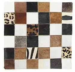 Puzdro na vankúš z hovädzej kože 45 x 45 cm