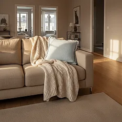 Povlak na polštář - Dorena (světle modrá)