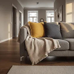 Puzdro na vankúš - Dorena (horčicovo žlté)