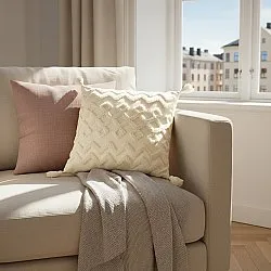 Puzdro na vankúš - Doria (off white)