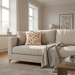 Puzdro na vankúš - Kalmar vyšívané puzdro na vankúš (multi)