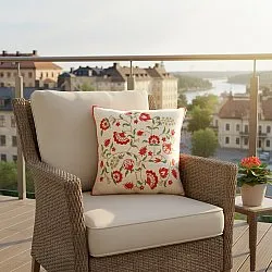 Puzdro na vankúš - Kalmar vyšívané puzdro na vankúš (multi)