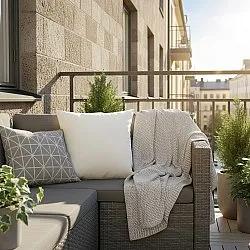 Puzdro na vankúš - Luana (biela)