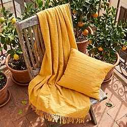 Kuddfodral - Nalani cotton cushion cover (orange)