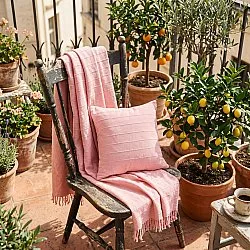 Kuddfodral - Nalani cotton cushion cover (rosa)