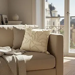 Puzdro na vankúš - Roslyn (off white)