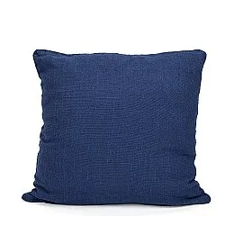 Kuddfodral - Veya cotton cushion cover (navy)