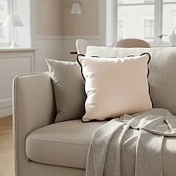 Puzdro na vankúš - Yrsa (svetlo béžová)