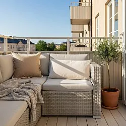 Puzdro na vankúš - Yrsa (tmavo béžová)