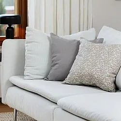 Obliečka na vankúš 2-pack - Lilja (šedá)