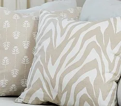 Obal na vankúš 2-pack - Sari (stredne béžová)