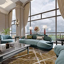 Koberec Wilton - Lagos (hnedý)