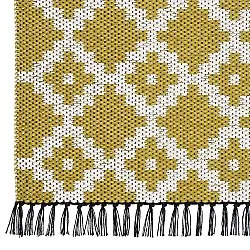 Plastové koberce - Horredsmattan Leia (žltá)