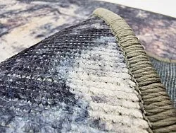 Kruhový koberec - Melazzo (šedý/multicolor)