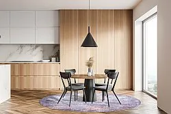 Koberec okrúhly - Tarnos (fialový)