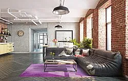 Koberec Wilton - Guillos (fialový)