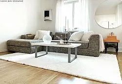 Koberce s dlhým vlasom - Cloud Super Soft (biela)